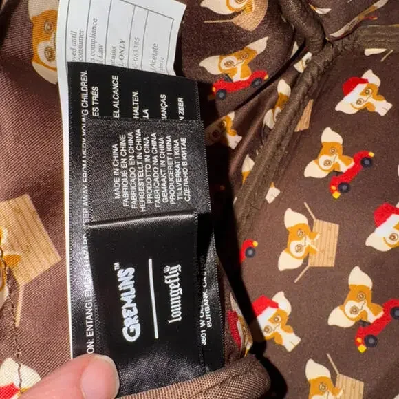 Gremlins Movie “Gizmo"  Loungefly Backpack - Picture 4 of 9